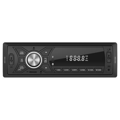 China FM Radio 12V 1 Din In-Dash Bluetooth Car FM MP3 Player With USB SD Micphone Plug for sale