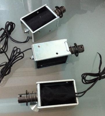 China JSO-1264 Open Frame DC Solenoid, DC Push Pull Solenoid, Mini Solenoid Lock for sale