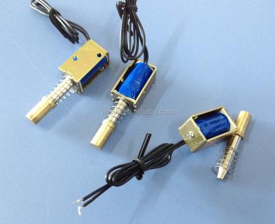 China JSO-0625 open frame door lock solenoid, linear solenoid, solenoid electromagnet for sale