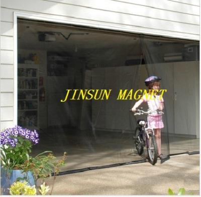 China 100% Polyester Mosquito Preventing Magnetic Door Screen, Garage Door Mesh, Gate Mesh for sale