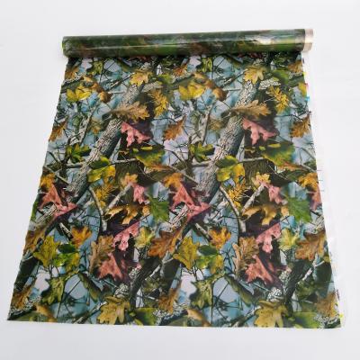 China Metal Camouflage Water Transfer Paper Hydrographic Film Fabric Hydro Dipping Caps Pattern for sale