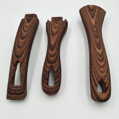 China New Style Wooden Cookware Bakelite Hydraulic Dip Handle Made in Dongguan Water Transfer Printing Service for sale