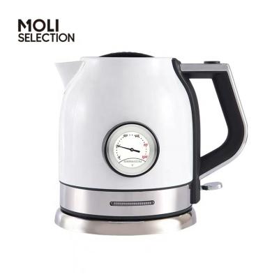 China 360 Degree Small Kitchen Appliances Stainless Steel Cordless Kettle Low Rotation Electric Kettle Hot Sale for sale