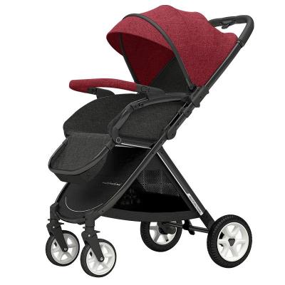 China Wholesale Baby Stroller Lightweight Foldable Polyester Stroller Luxury Baby Stroller for sale