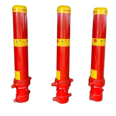 China Fc4 -169-5380 Mining Telescopic Hydraulic Double Acting Cylinder For Dump Truck / Tipper / Trailer / Garbage for sale