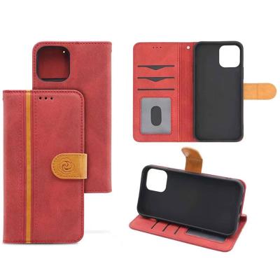 China Luxury Anti-fall Wallet Leather Phone Case with Card Slot Cover for iPhone 12 mini 12 11 pro Max Xs Xr Xs Max 7 8 plus en venta