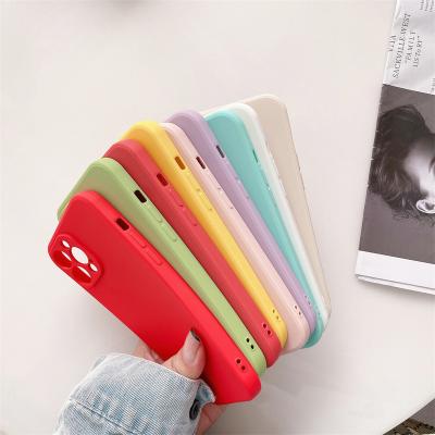 China Matte Skin Soft TPU Shockproof Phone Case for Iphone 12 13 pro Max Mobile Cover en venta