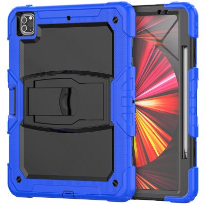 Chine For Ipad Pro 12.9 2021/2020/2018 Heavy Duty Silicone Tablet Case For Ipad Pro 12.9 2021 à vendre