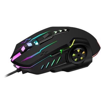 China comfortable & Durable 6 Buttons Optical Gaming Mouse Colorful Computer Mouse For Laptop V7 USB Mouse Wired With Backlight Te koop