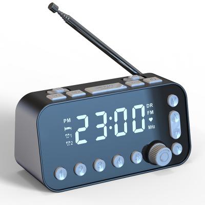 China PORTABLE FM DAB Household DAB-A1 Radio Alarm Clock With LED Large Display Dual Alarm Clock for sale