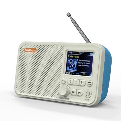 中国 DAB-C10 PORTABLE FM Digital 2.4 Inch Color LCD Radio Display with Blue Tooth and TF Card MP3 Player Built-in Battery 販売のため