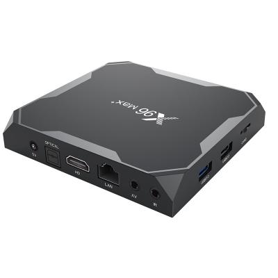 중국 TVBox Amlogic X96 Max Android Box 8K 2.4G&5G Wifi 4GB 64G 32GB Smart 4K Media Player TV Box 100% Plus Max Fit Android 9.0 S905X3 X96 Case 판매용