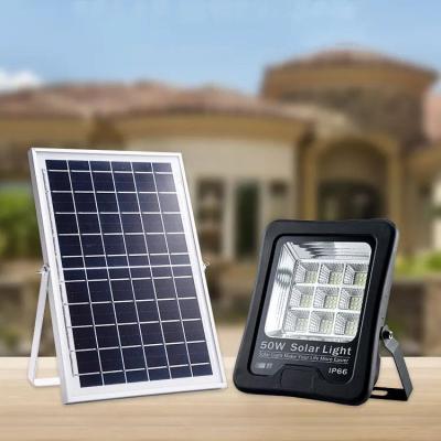 China High efficiency portable bright solar garden flood light for garden yard ip65 led floodlight working for sale