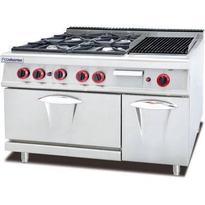 China Commercial 6 Series 6 Burner 900 Gas Cooker Gas Cooker Range Commercial With Oven for sale