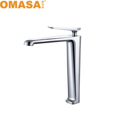 China Hot Selling Single Lever Metered Bathroom Basin Faucets Mixer Tap Durable Bathroom Faucet Sink Mixer for sale