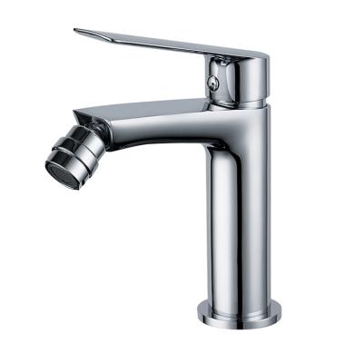 China Single Handle Bidet Mixer Taps Bathroom Vanity Mount Faucets Thermostatic Cold-Hot Bidet Faucet Mixer Tap for sale