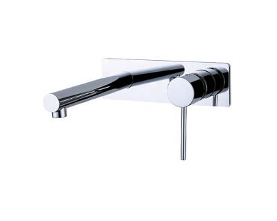 China High Quality Single Lever Wall Mounted Single Lever Mixer Tap Wall Mounted THIRD STOMACH Basin Basin Sink Mixer Brass Faucet for sale