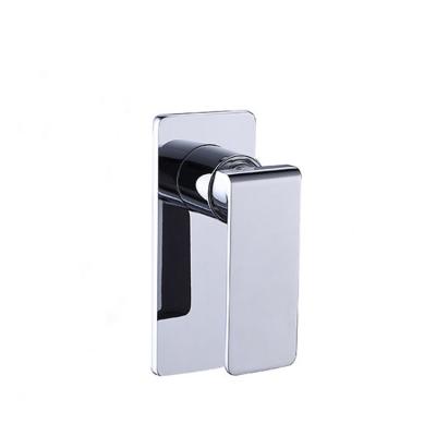 China Without Sliding Bar Modern Luxury Square Concealed Single Handle Shower Mixer for sale