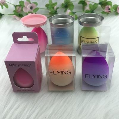 China 2021 Free Customized Super Soft Makeup Sponge Cosmetics Beauty Accessories Latex Flat Edge Logo Beauty Facial Sponge Private Makeup Sponge for sale