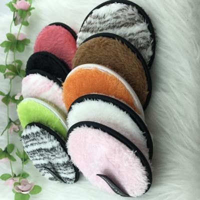 China Microfiber Sponge Facial Cleansing Sponge Soft Clean Breath Hanging Loop Face Being Cut Cleansing Sponge With Logo Customized for sale