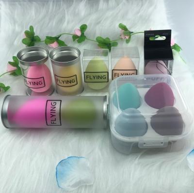 China Makeup Maker Well Made Unique Design 40x60mm Cute Single Color Makeup Sponge for sale