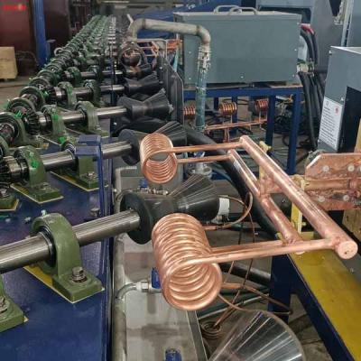 China Long Bar Circuit Series IGBT Wire Induction Bar And Continuous Tempering Machine Heat Treatment Hardening Furnace for sale