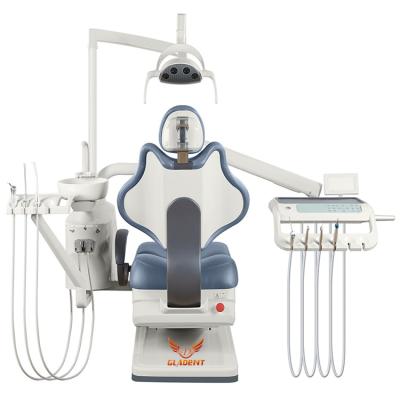 中国 Chinese Metal CE and ISO Approved Hot Sale Dental Unit Dental Chair 販売のため