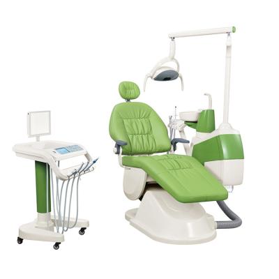 China Foshan acrylic dental chair unit price with x-ray film viewer for sale