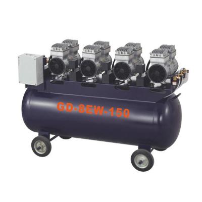 China metal oil free dental air compressor/dental oil free air compressor/dental oilless air compressor for sale