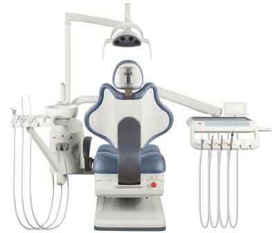 중국 Gladent GD-S800 DENTAL Electric Chair Complete Down-Rise Dental Unit With Led Light 판매용