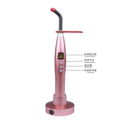 China Dental Rechargeable Radio LED Curing Lamp Light Compound Cure Unit 2000mAh Te koop