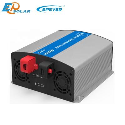 China EPever 1000W Pure Sine Wave Inverter 12V/24V Input 110VAC 120VAC 220VAC 230VAC Output 50HZ 60HZ High Efficiency Inverter 1000W IP1000W-12 IP1000W-22 IP1000W-11 IP1000W-21 for sale