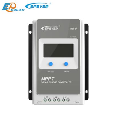 China Solar Charger Controller MPPT EPever Charge Controller 20ATracer2206AN Backlight LCD Regulator For Lead Acid Lithium Ion Battery Max PV VOC.60v for sale