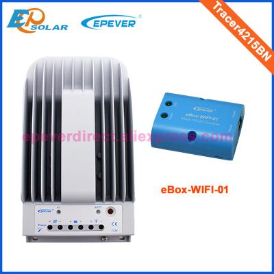 China Charging Controller eBOX-Wifi-01 12V 40A Charger Regulator MPPT EPEVER/EPSolar Tracer4215BN PE Series Solar Regulator 40amp wifi adapter for sale