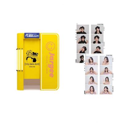 China Wooden / Metal Self Service Mirror Photo Booth With Camera And Printer Selfie Photobooth Kiosk for sale