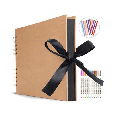 China Wholesale A4 Paper Memory Book 12 x 9 Pages Photo Albums 80 Inch Paper DIY Craft for sale