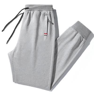 China Wholesale Logo Sweatpants With Zipper Custom Made QUICK DRY Pockets Casual Quick Dry Outwear Jogging Pants For Men for sale