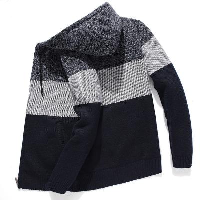 China High Quality Woolen Knitting Cardigan Casual Logo Sweater For Men Custom Made Fashionable for sale