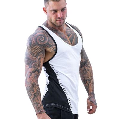 China Fashion Athletic Mens Fitness Cotton Quality Assurance Vest White for sale