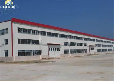 China Steel Structure Workshop Customized Steel Frame Factory With Windproof Grade 12 for sale