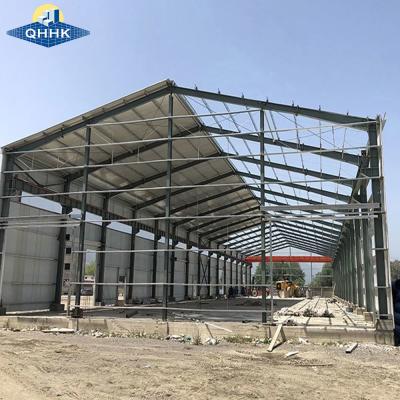 Chine Stable Long Span Fabricated 10000 Sqm Workshop Steel Structure Industrial Warehouse Durable à vendre