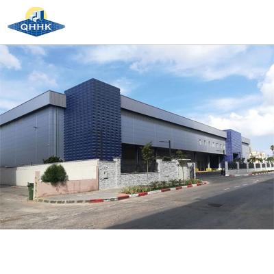 China Hot Rolled H Section Modern Steel Structure Warehouse Building Kits Strong Durable for sale