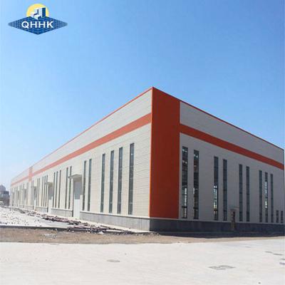 China Bolt Weld Q355b Prefab Metal Warehouse Long Span Earthquake Robustness for sale