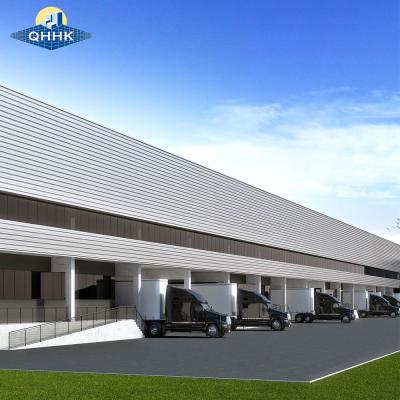 China Waterproof Fireproof Prefabricated Modular Steel Building Warehouse for sale