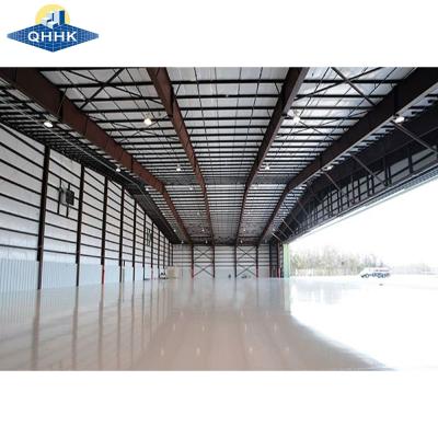 China Qhhk Prefabricated Hangars Q355b Customize Large Span Building for sale