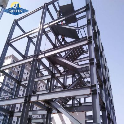 Κίνα High Seismic Resistance Prefabricated High Rise Buildings Q355b Steel Structure προς πώληση