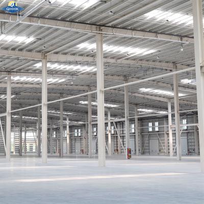 China Prefabricated High Frame Heavy Steel Structure Frame Construction Storage Kits Shed for sale