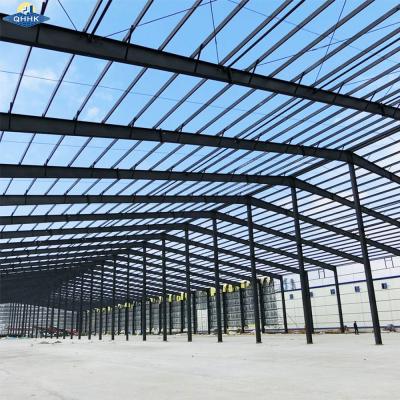 China Estrutura de aço modular pré-fabricada Armazém Estrutura de metal de alta qualidade à venda