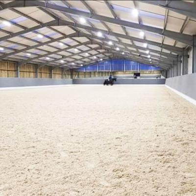 China Prefabricated Metal Horse Barns and Stables Equestrian Steel Buildings for sale