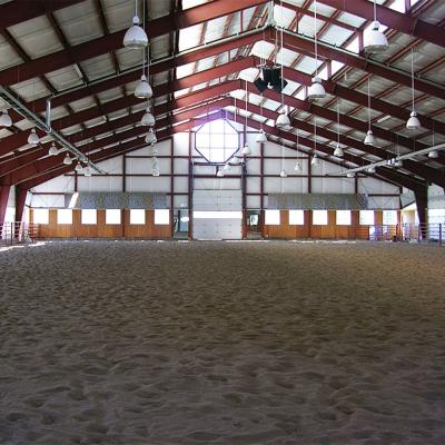 China pre engineered Steel Agricultural Sheds Indoor Arena Horse Riding Arena for sale